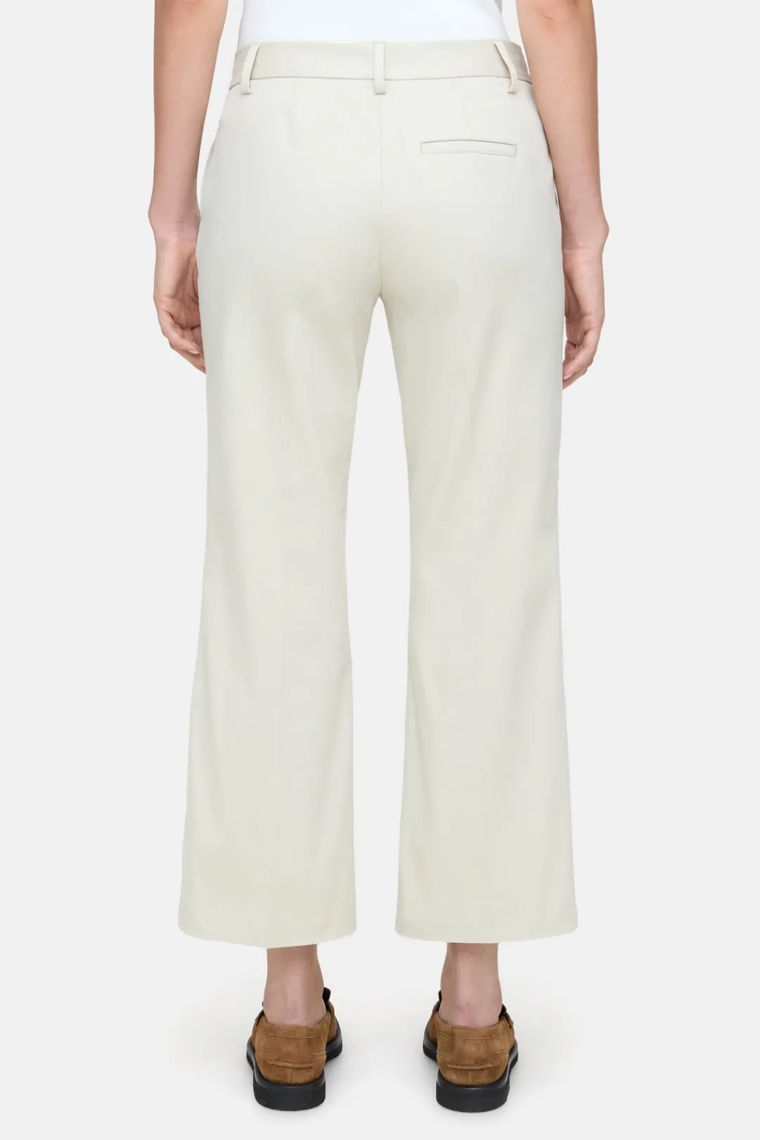 Closed Flared Pants - Style Name Wharton Sabbia beige Hot