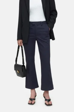 Closed Flared Pants - Style Name Wharton Dark night Outlet