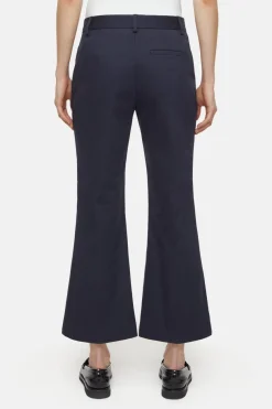 Closed Flared Pants - Style Name Wharton Dark night Outlet