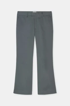 Closed Flared Pants - Style Name Wharton Pini green Discount
