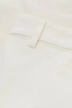 Closed Flared Pants - Style Name Wharton Ivory Outlet