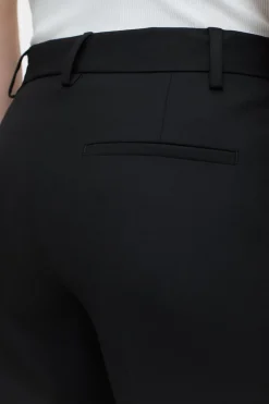 Closed Flared Pants - Style Name Denair Black Discount