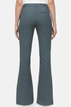 Closed Flared Pants - Style Name Denair Pini green Best