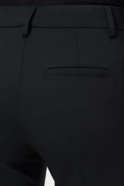 Closed Flared Pants - Style Name Wharton Black Online