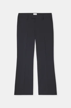 Closed Flared Pants - Style Name Wharton Black Online