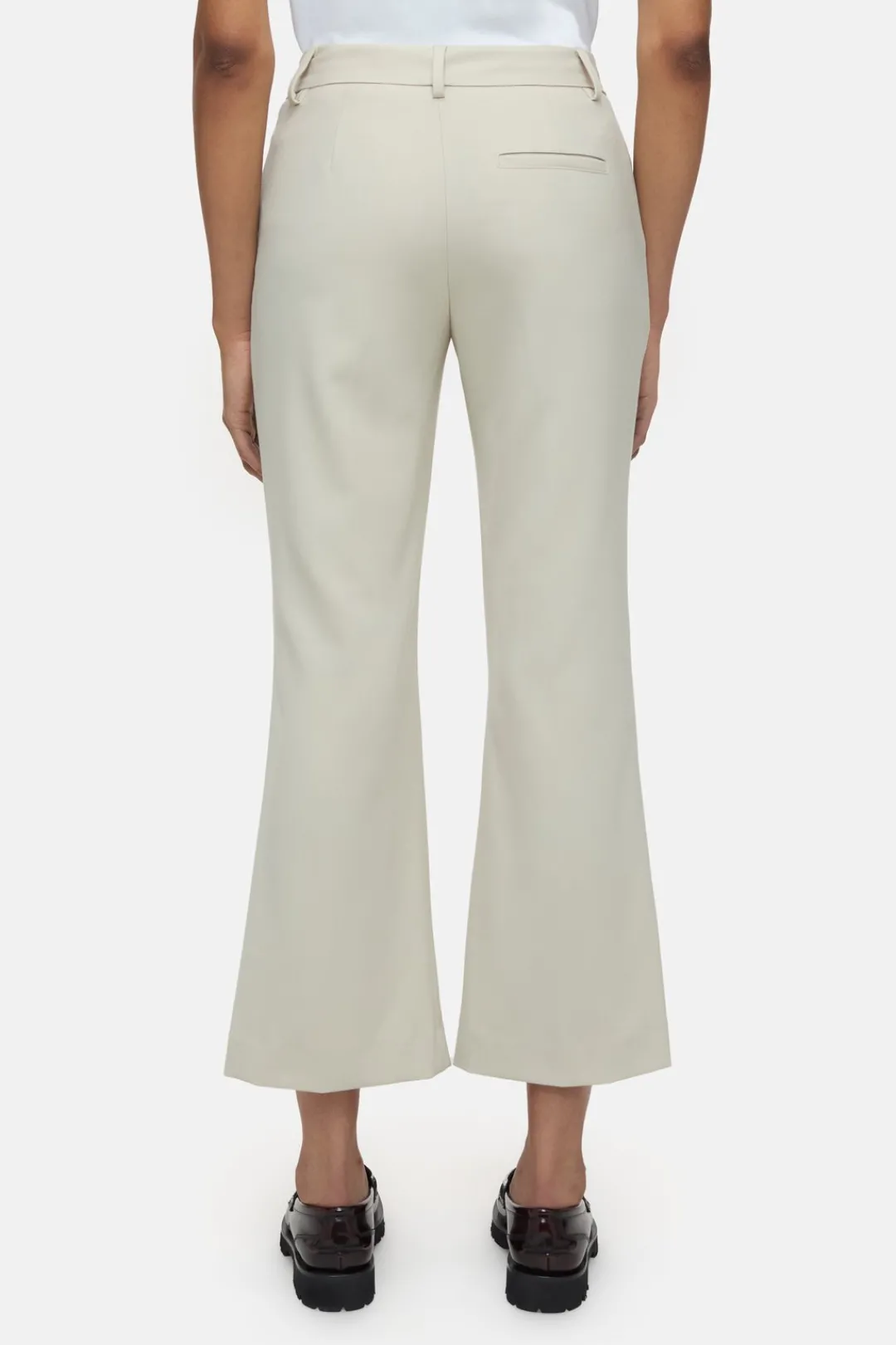 Closed Flared Pants - Style Name Wharton Pearl beige Best