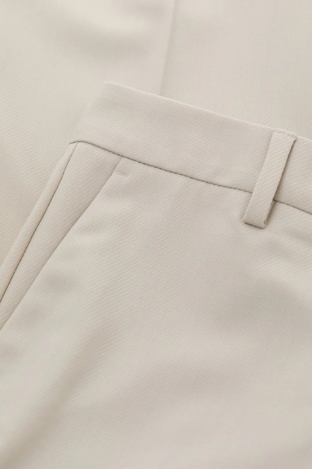 Closed Flared Pants - Style Name Wharton Pearl beige Best
