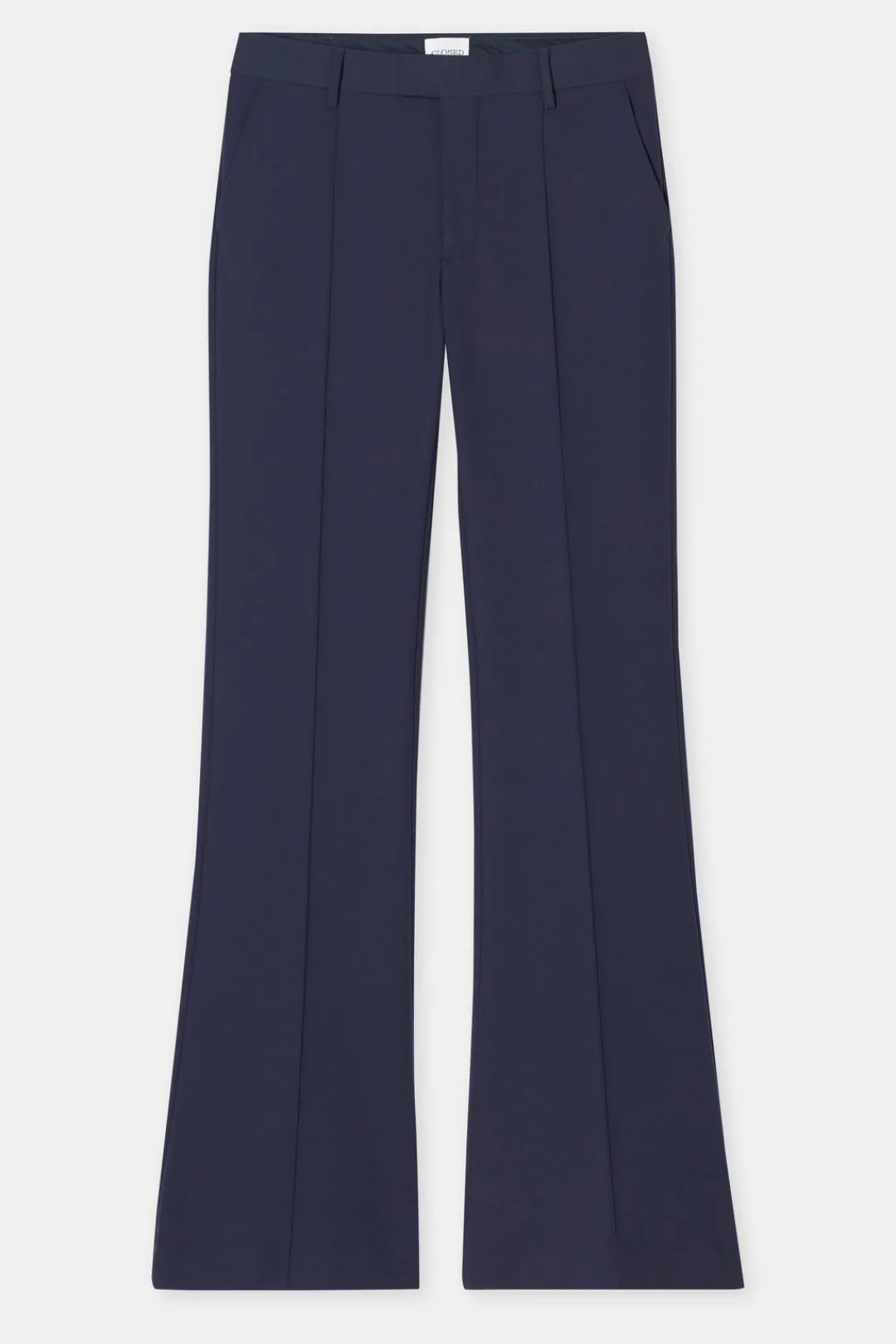 Closed Flared Pants - Style Name Denair Dark night