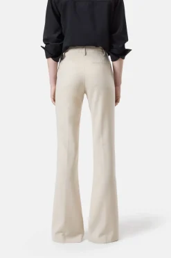 Closed Flared Pants - Style Name Denair Pearl beige Best