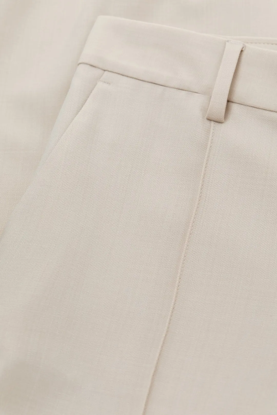 Closed Flared Pants - Style Name Denair Pearl beige Best