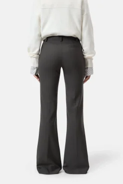 Closed Flared Pants - Style Name Denair Irish coffee Clearance