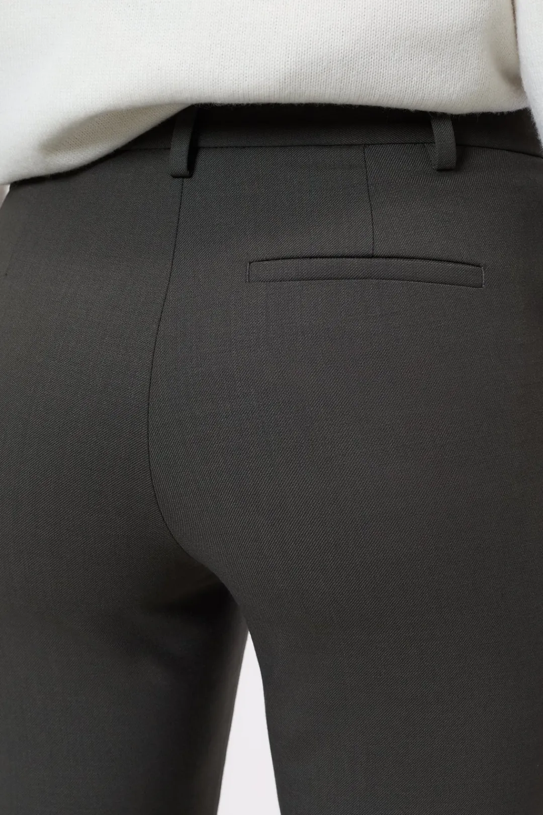 Closed Flared Pants - Style Name Denair Irish coffee Clearance
