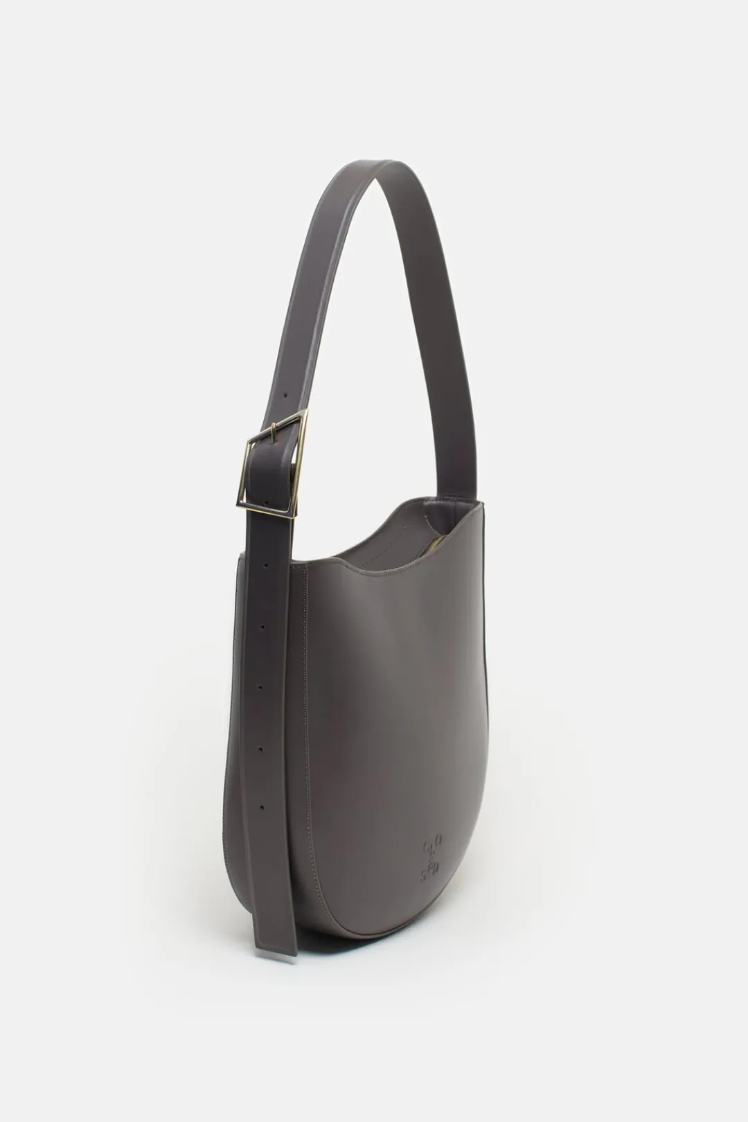 Closed Half Round Bag medium Heritage grey Online