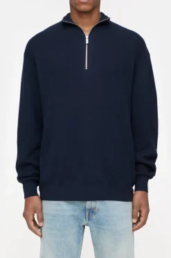 Closed Half-zip-pullover Dark night Discount