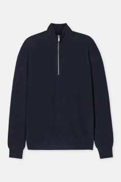 Closed Half-zip-pullover Dark night Discount