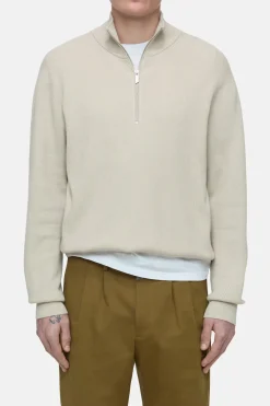 Closed Half-zip-pullover Tonka beige Best