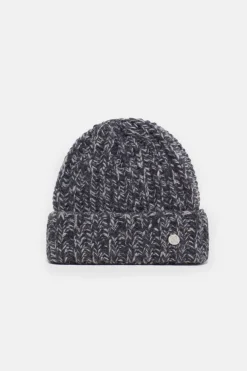 Closed Hand-knitted hat Dark grey melange Best