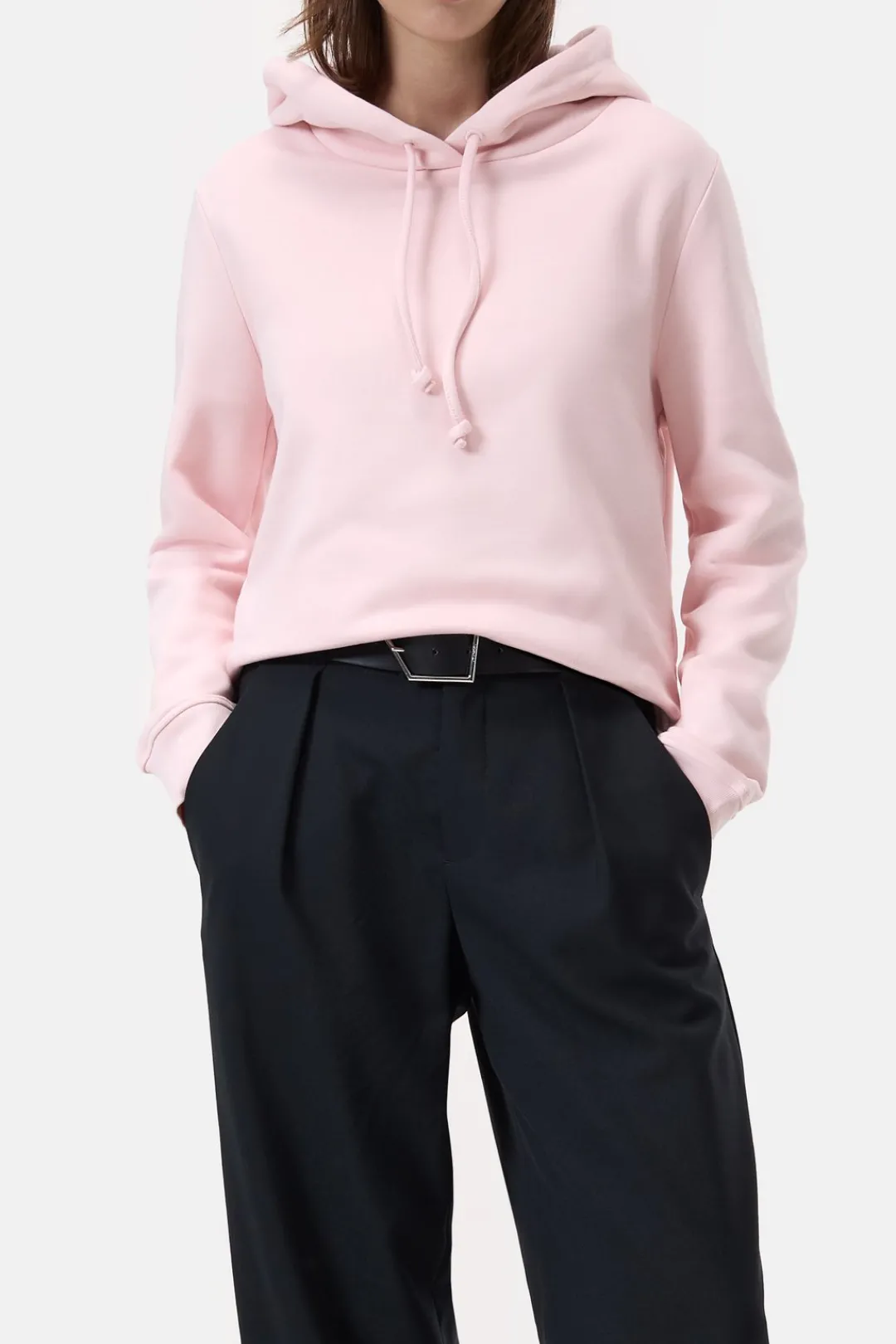 Closed Hoodie made from organic cotton English rose