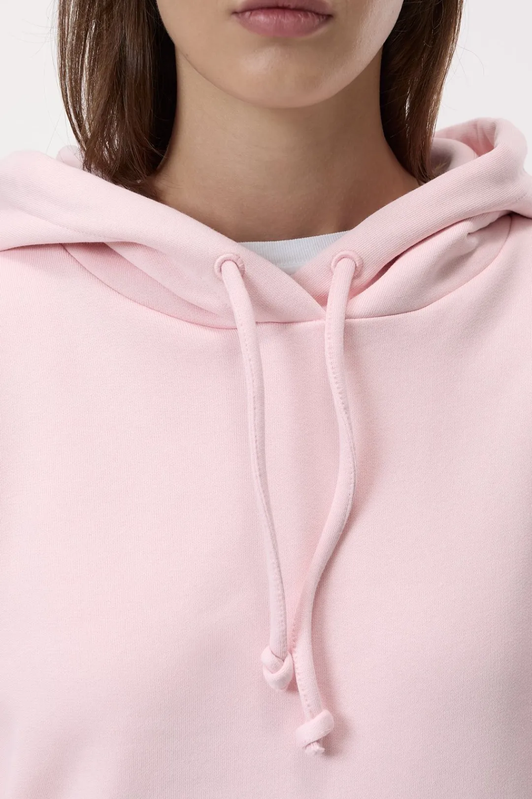 Closed Hoodie made from organic cotton English rose