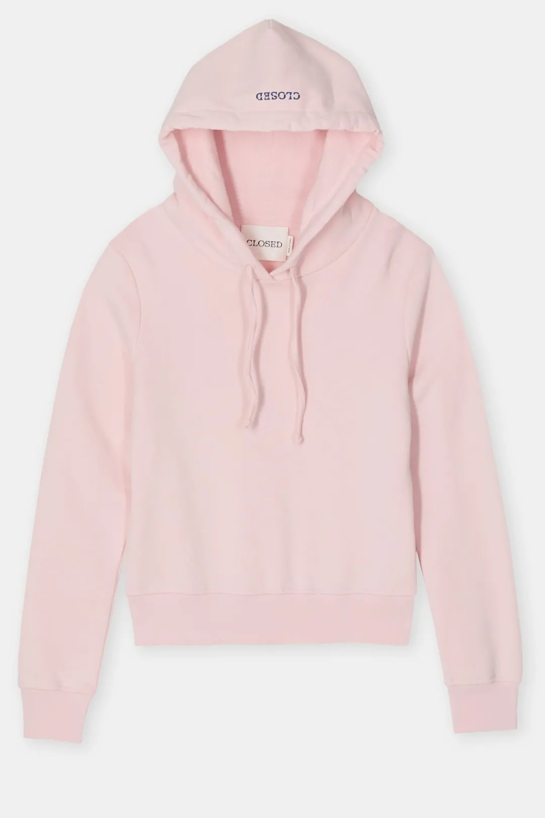 Closed Hoodie made from organic cotton English rose