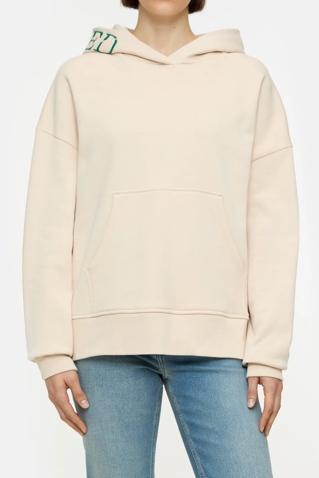 Closed Hoodie made from organic cotton Dusty rose Online