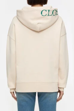 Closed Hoodie made from organic cotton Dusty rose Online