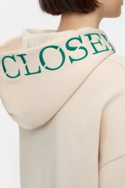 Closed Hoodie made from organic cotton Dusty rose Online