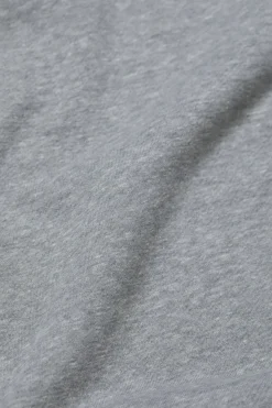 Closed Hoodie with zipper Light grey melange New