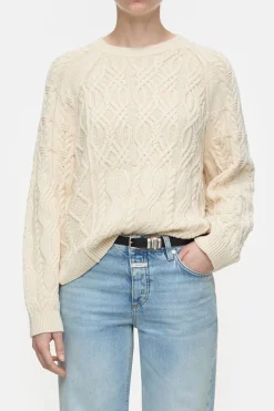 Closed Jacquard jumper Ivory Discount