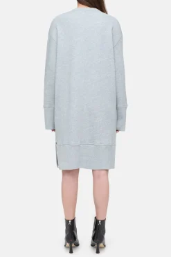 Closed Jersey dress Light grey melange Discount