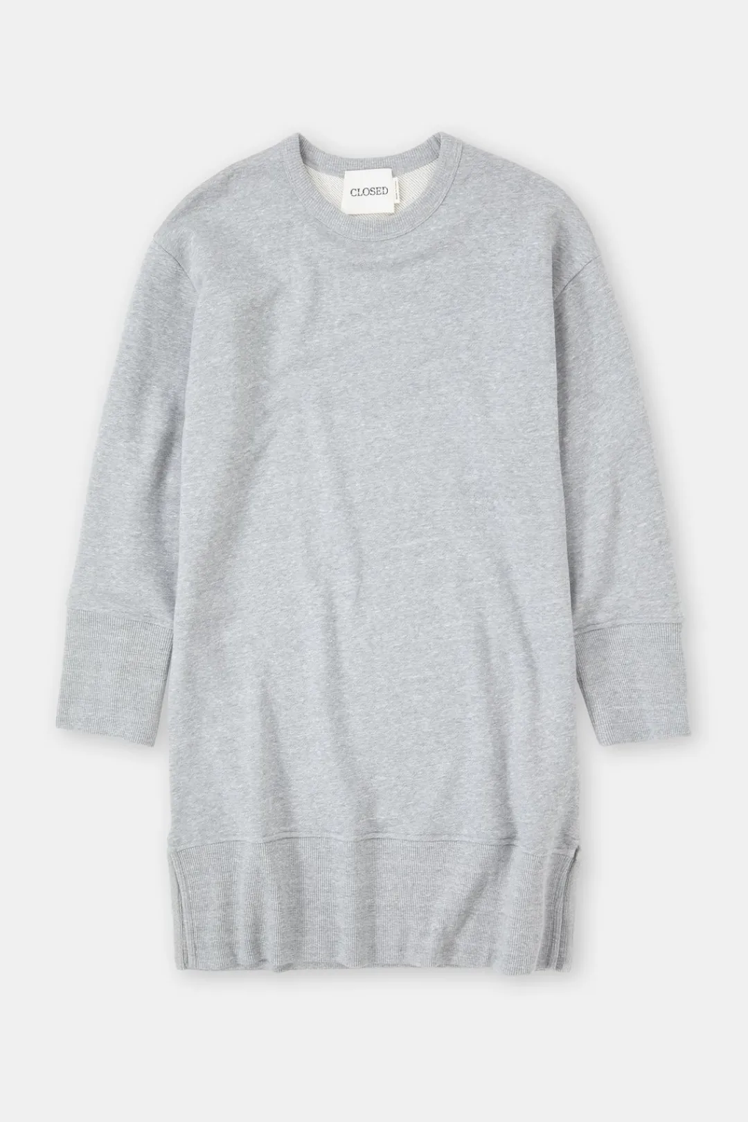 Closed Jersey dress Light grey melange Discount