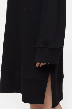 Closed Jersey Dress in Organic Cotton Black Discount