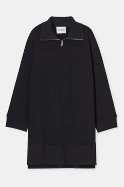 Closed Jersey Dress in Organic Cotton Black Discount
