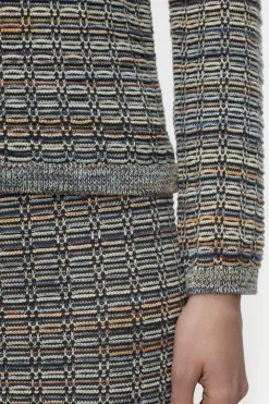 Closed Jumper in 3D knit Heritage grey Online