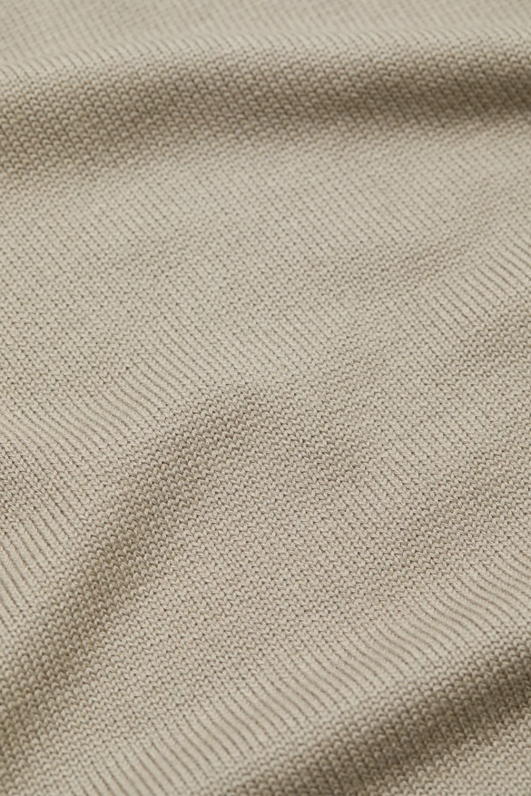 Closed Jumper with collar Natural linen Online