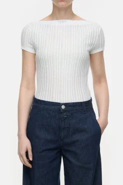 Closed Lace top Ivory Online