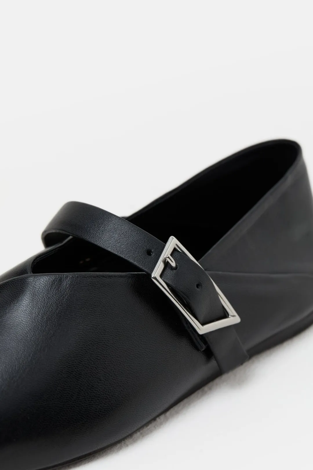 Closed Leather ballerinas Black Online