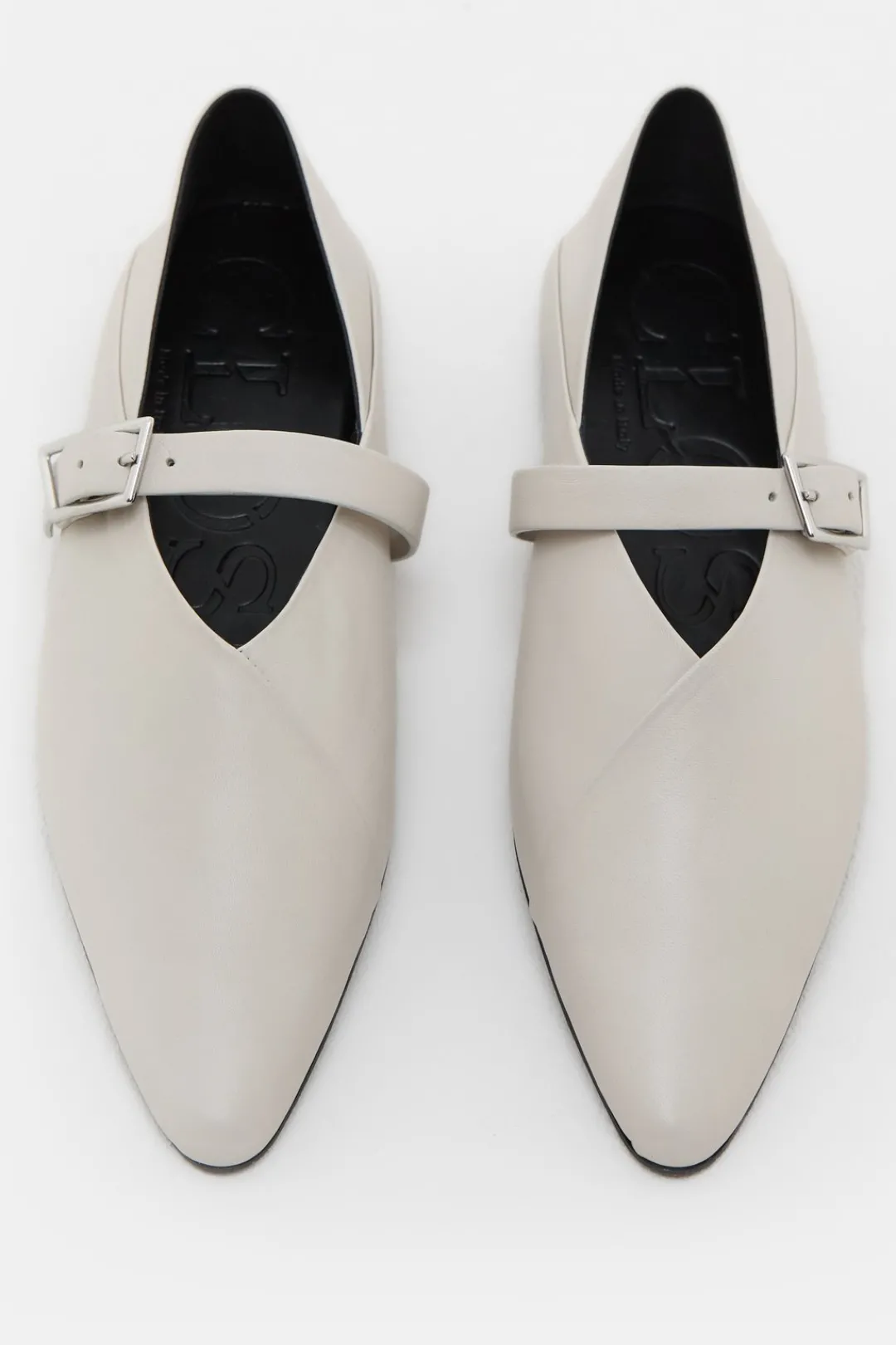 Closed Leather ballerinas Sabbia beige Hot