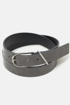 Closed Leather belt Heritage grey Hot