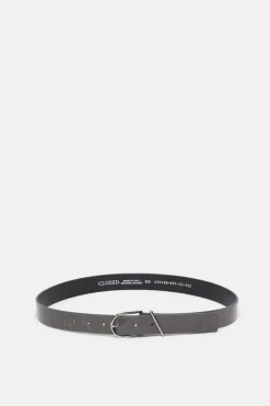Closed Leather belt Heritage grey Hot