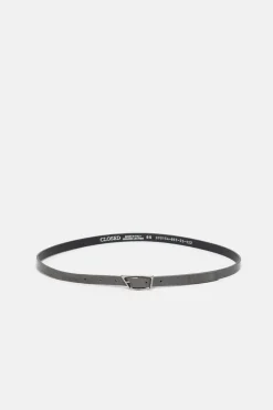 Closed Leather belt Heritage grey Hot