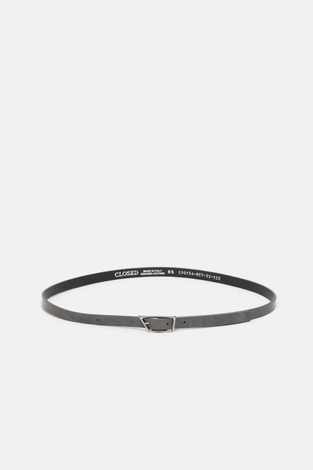Closed Leather belt Heritage grey Hot