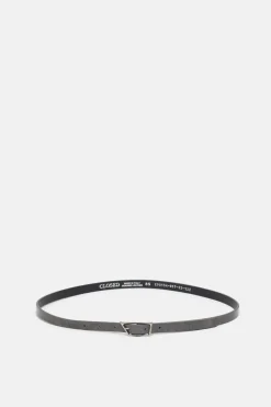 Closed Leather belt Heritage grey Hot