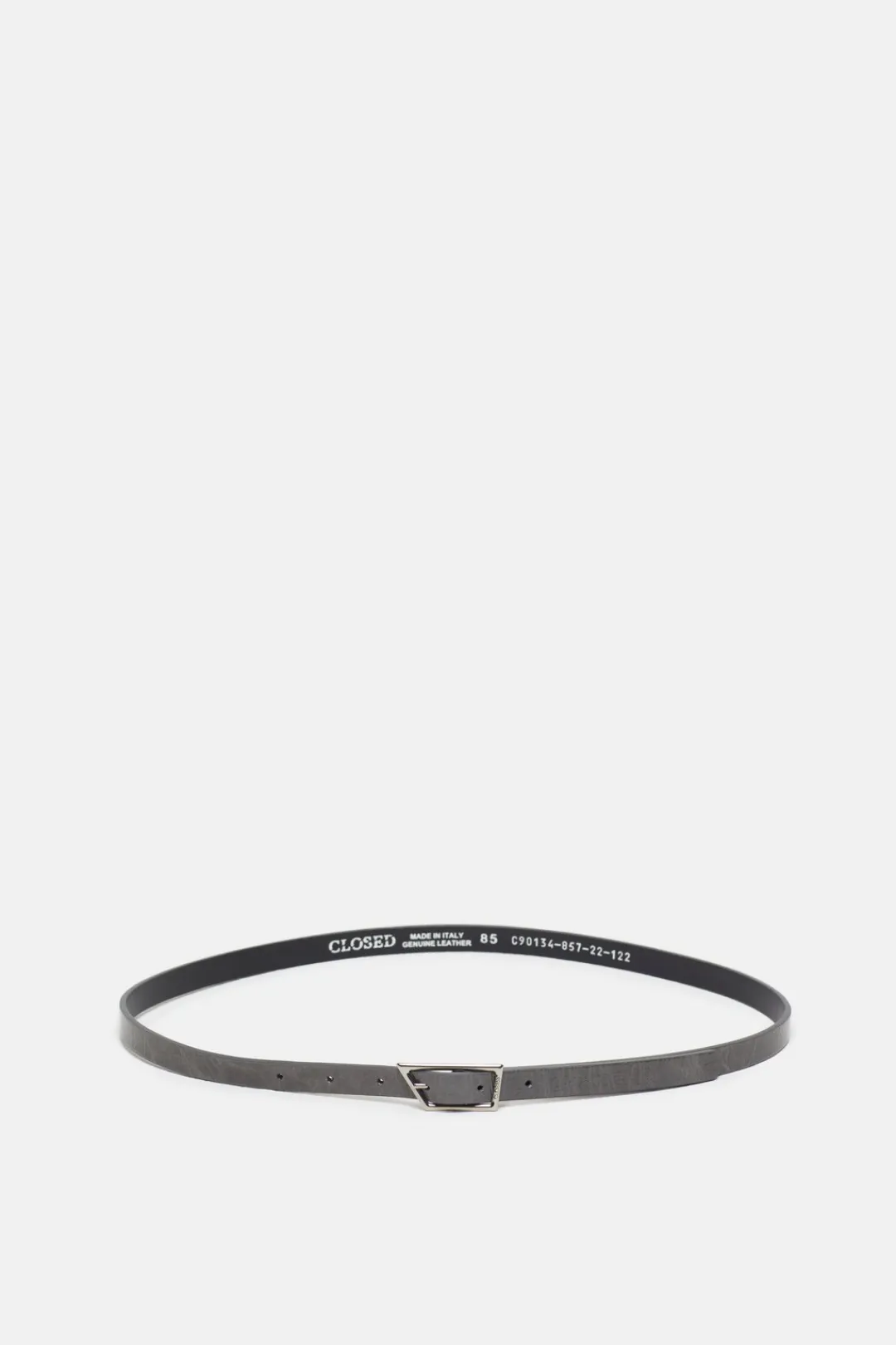 Closed Leather belt Heritage grey Hot