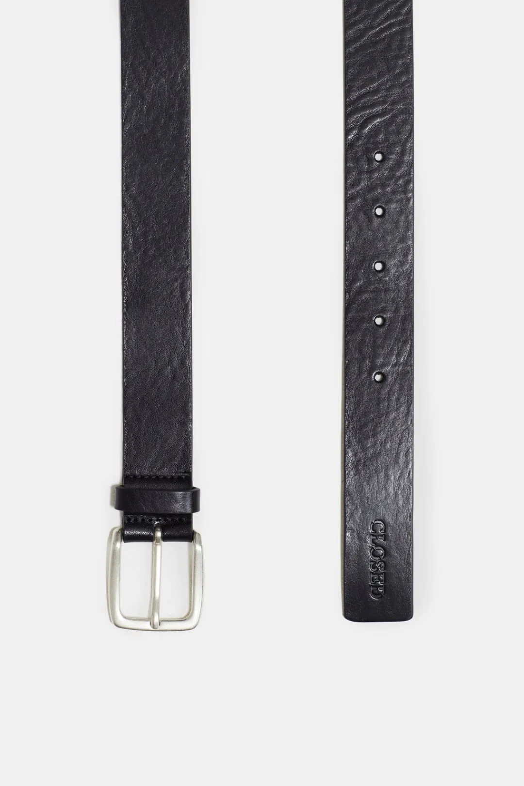 Closed Leather belt Black Online
