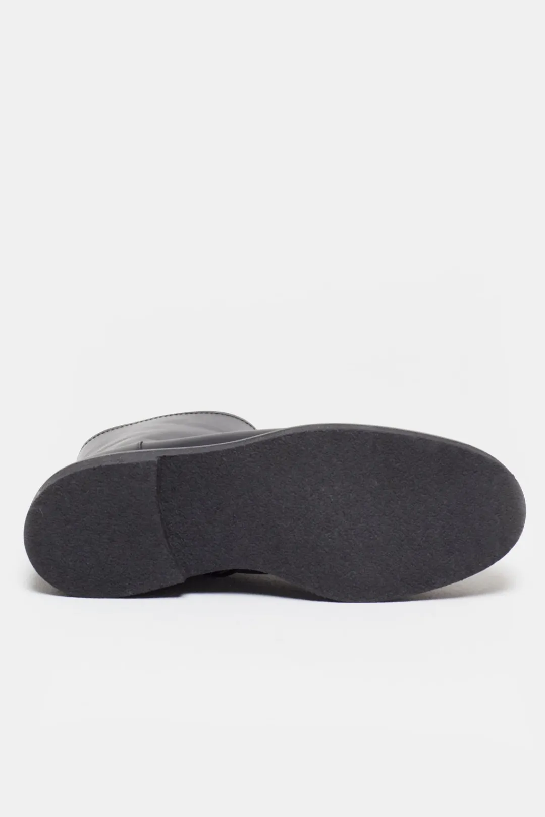 Closed Leather boots Black Clearance