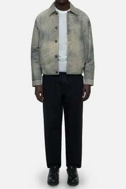 Closed Leather jacket Smokey blue Sale