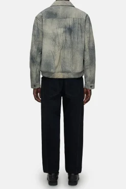 Closed Leather jacket Smokey blue Sale
