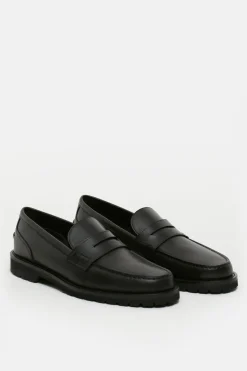 Closed Leather loafers Black