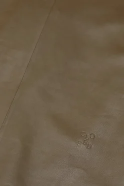 Closed Leather T-shirt Ver green Best